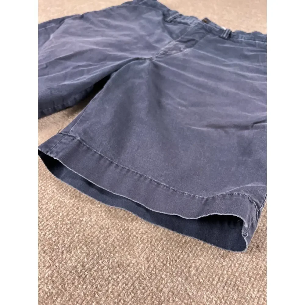 Polo Ralph Lauren Shorts Mens 31 Navy Blue Stretch Classic Fit Chino